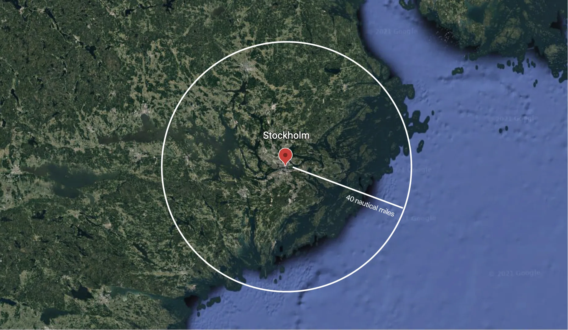 P 8 Voyager Stockholm Range Circle